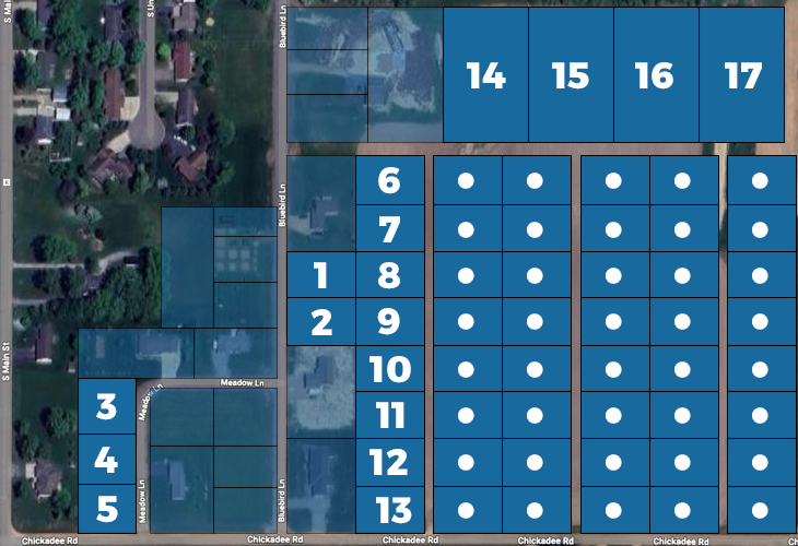 City View available lots map